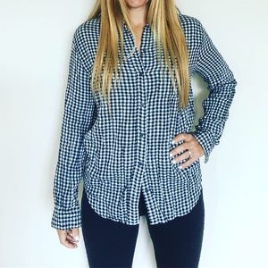 Checked blouse